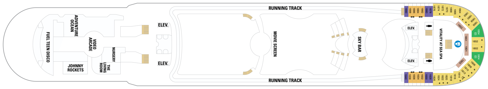 Deck 12 plan
